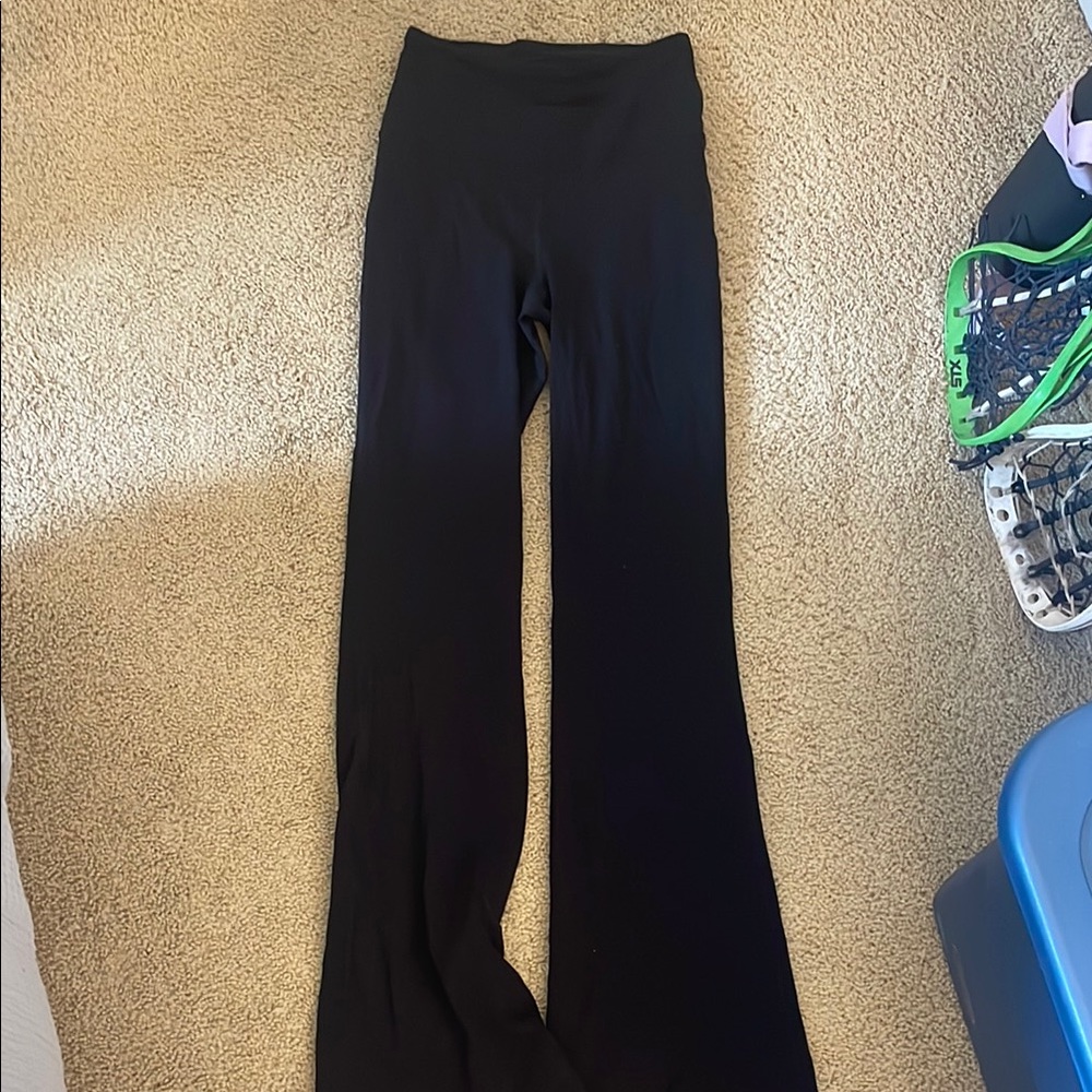 Lululemon Athletica Black Wide Leg Pants